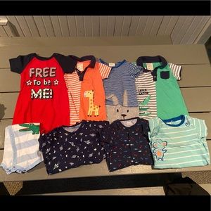 Boy Summer Romper Lot 12m